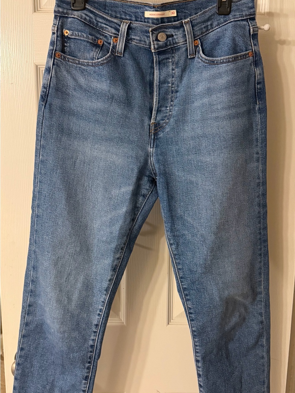 Levi’s High Rise Wedgie Straight Fit Jeans 30x28